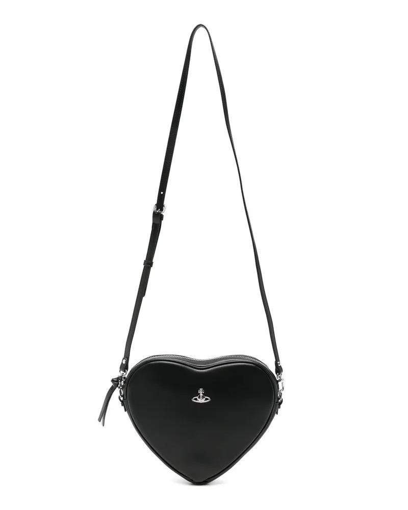 Vivienne Westwood Alexa Heart Crossbody Schwarz