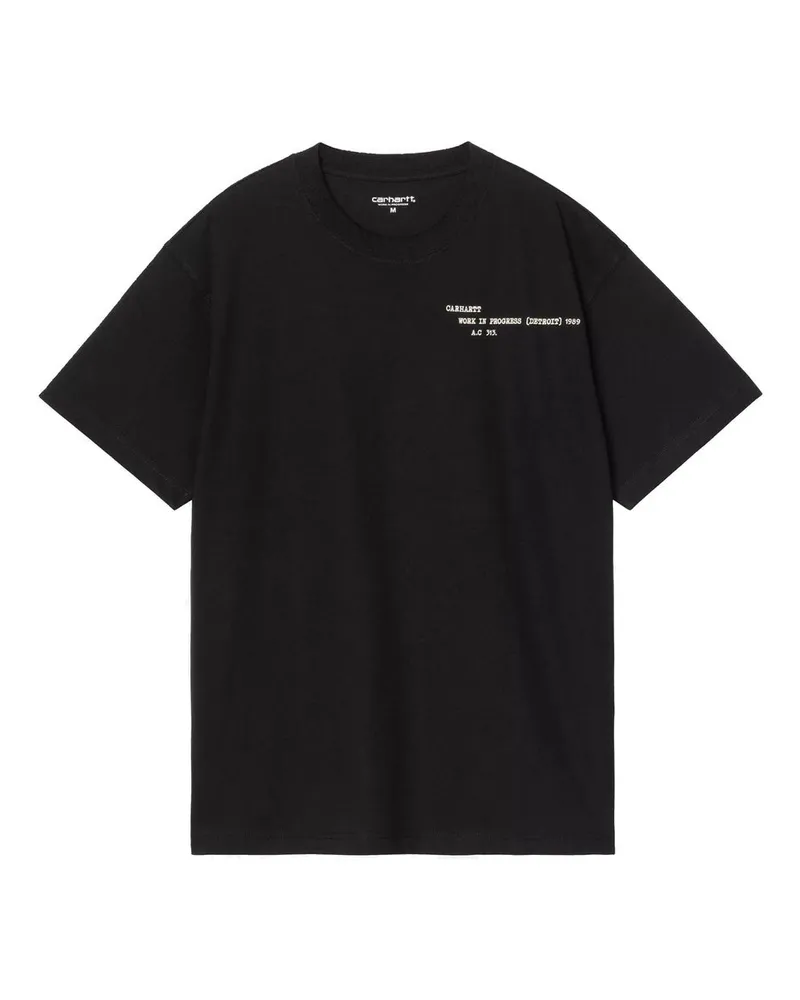 Carhartt WIP Punched T-shirt Schwarz