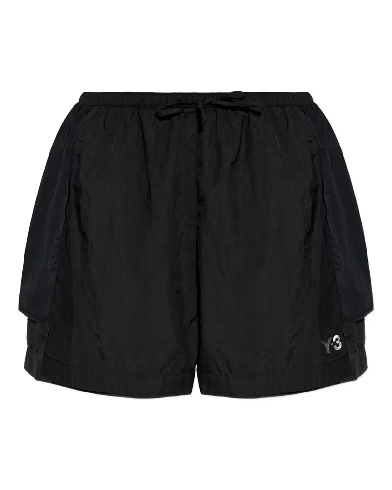 Y-3 w Mesh Shorts Schwarz