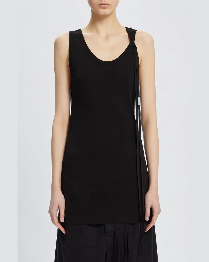 Ann Demeulemeester Seva Tank Top Schwarz
