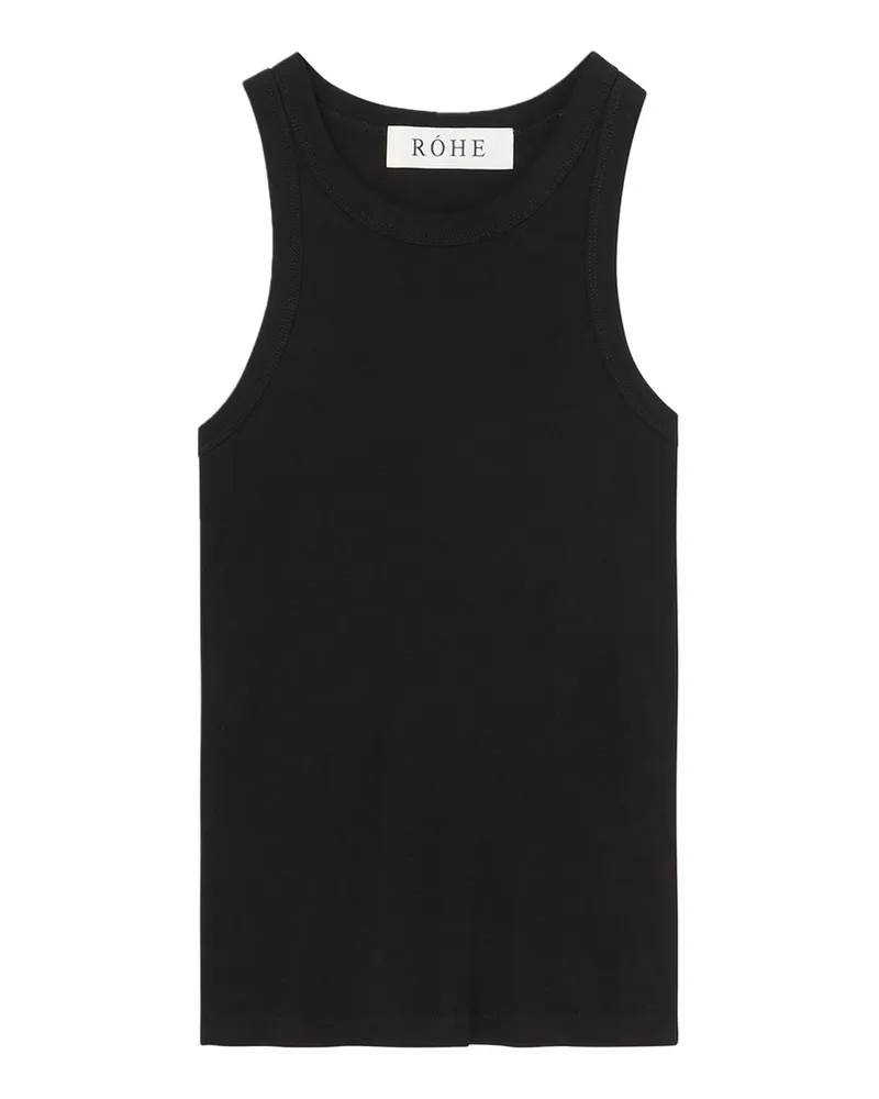 Róhe Racerback Merino Jersey  416.20.219 Schwarz