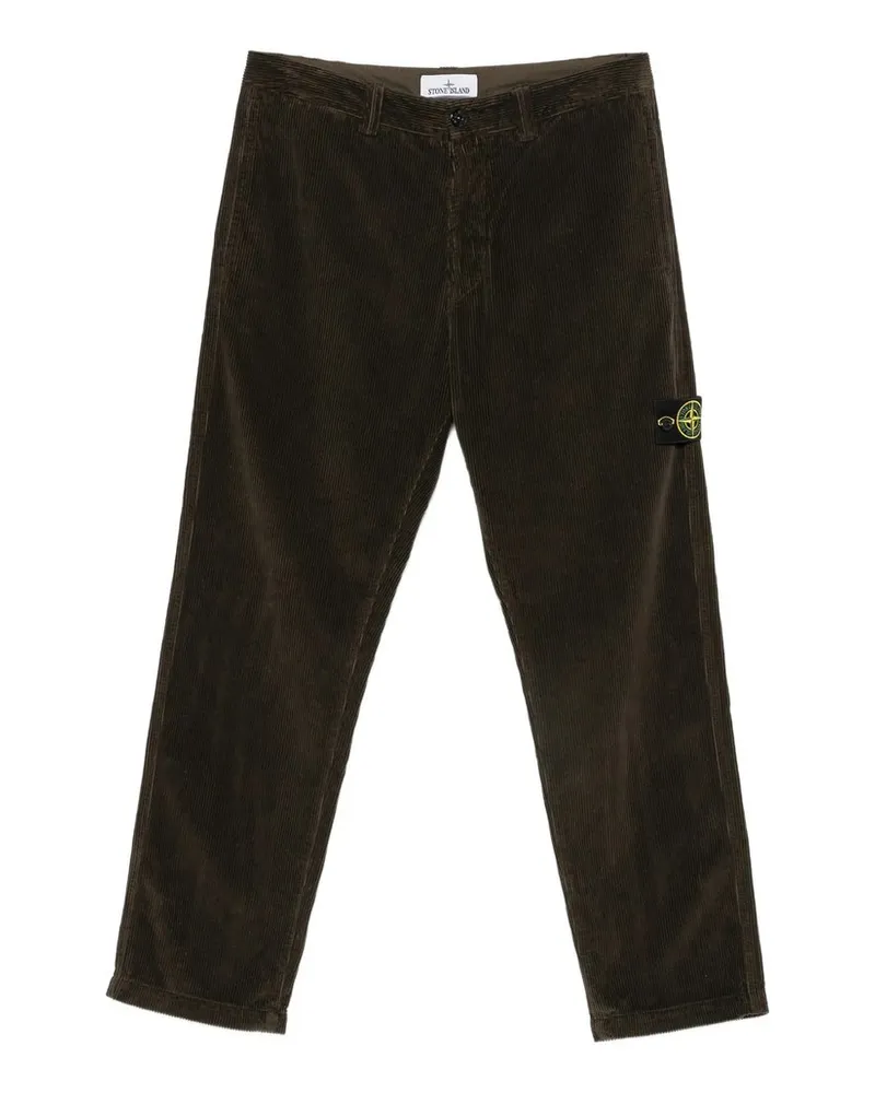 Stone Island Pantalone Regular Grau