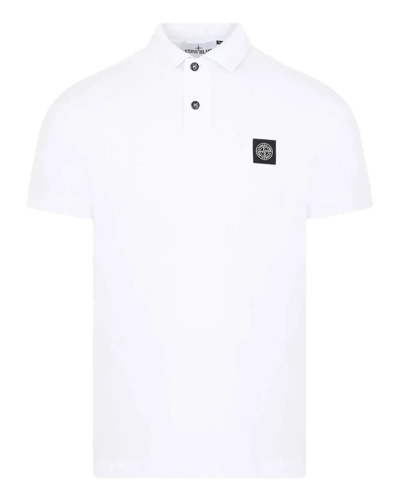 Stone Island Polo Weiß