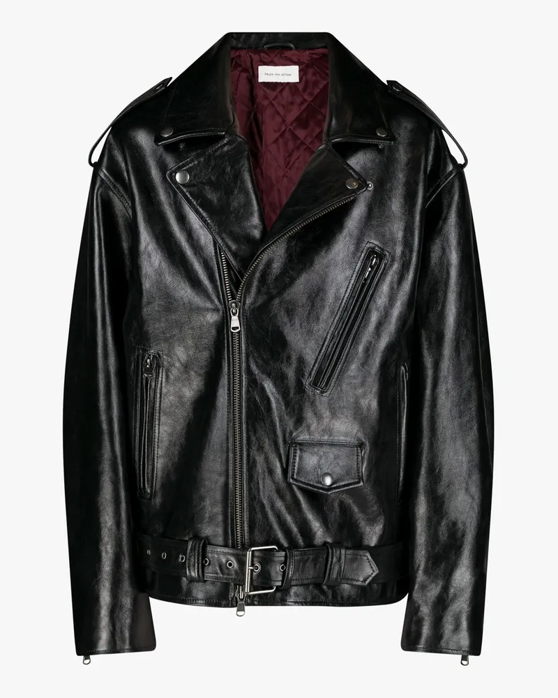 Dries van Noten 00540 Lodz 2370 l.jacket Schwarz