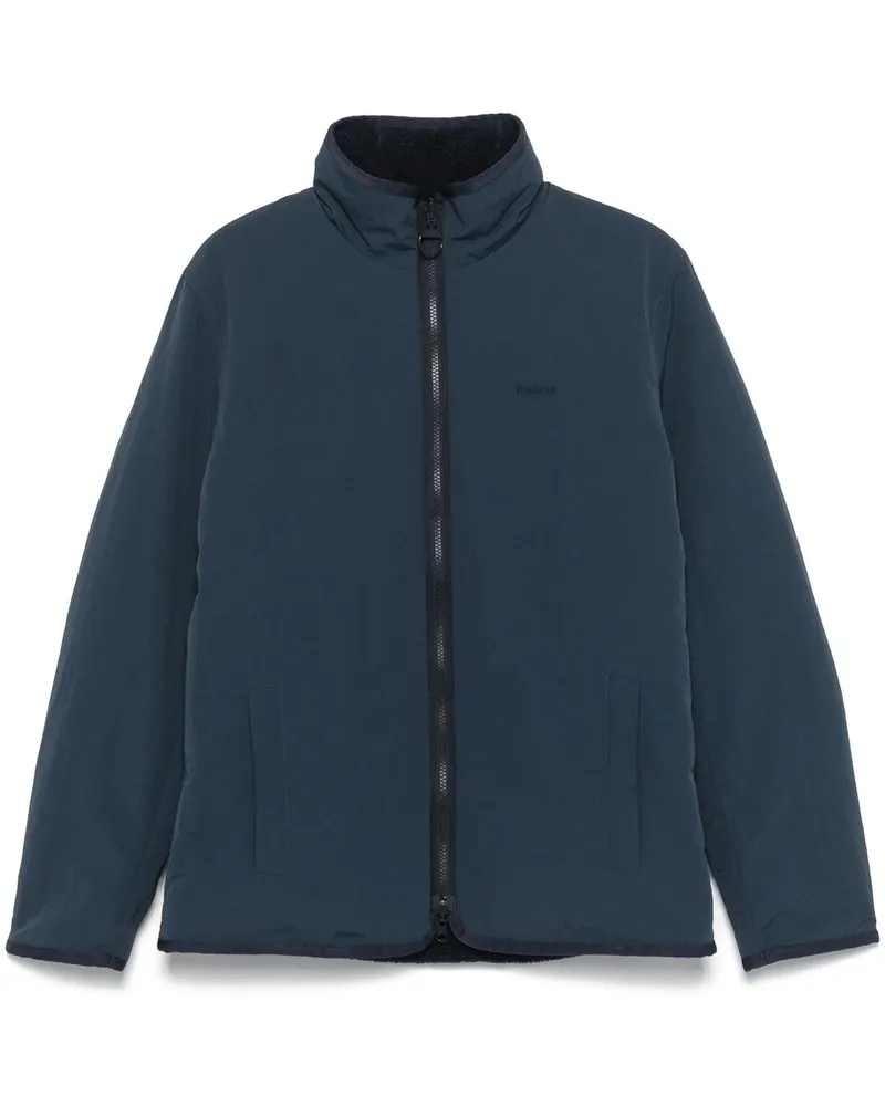 Barbour Reversible Fleece Jacket Blau
