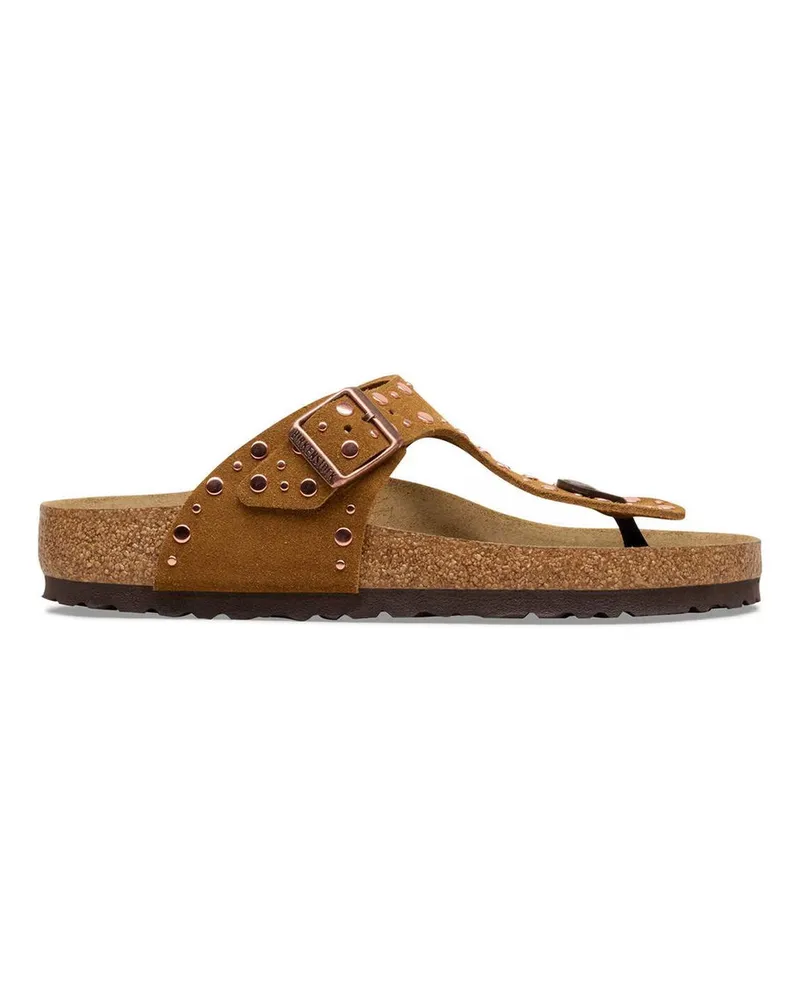 Birkenstock Gizeh Rivet Cognac Braun