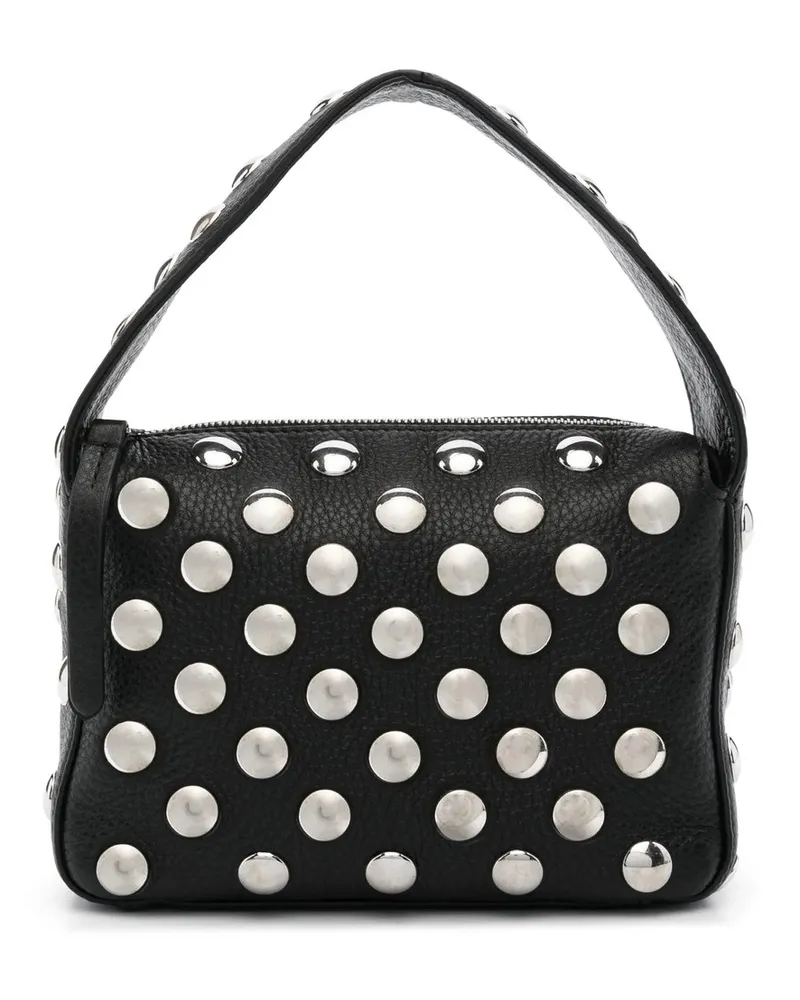 KHAITE Elena Small Handbag w/ Silver Studs Schwarz