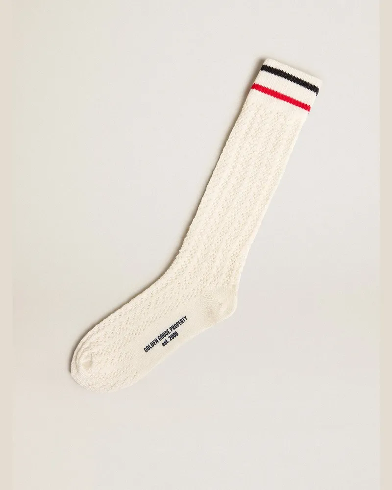 Golden Goose Journey Low Socken Gup01859p00154382568 Weiß