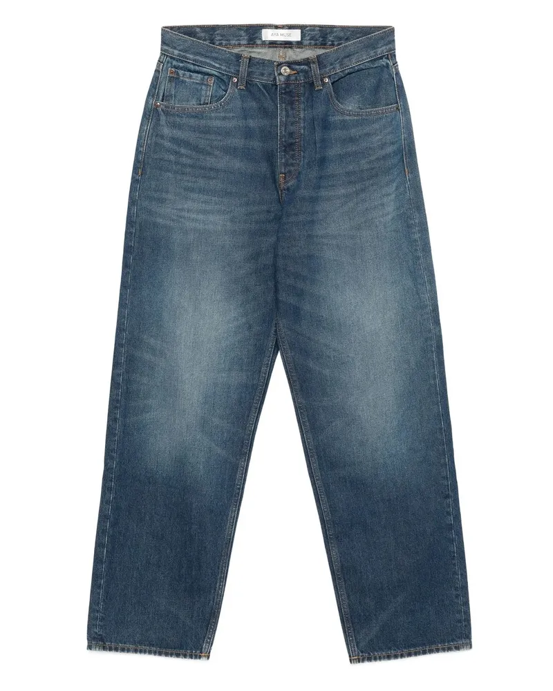 Aya Muse Baggy Jeans Blau