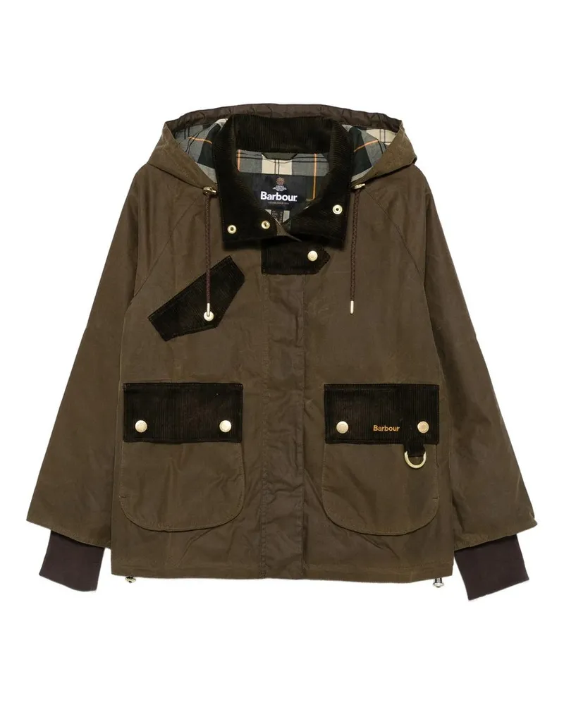 Barbour Willowmere Wax Jacket Braun