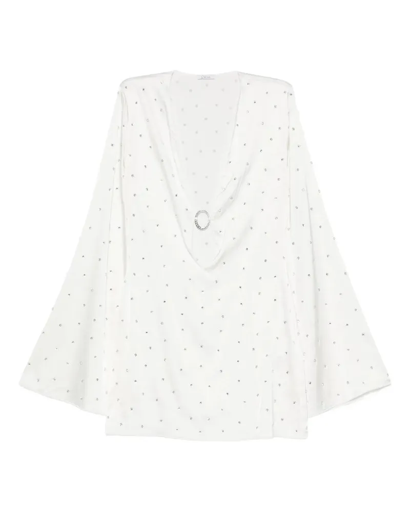 Oséree Bridal Gem Kaftan Grau