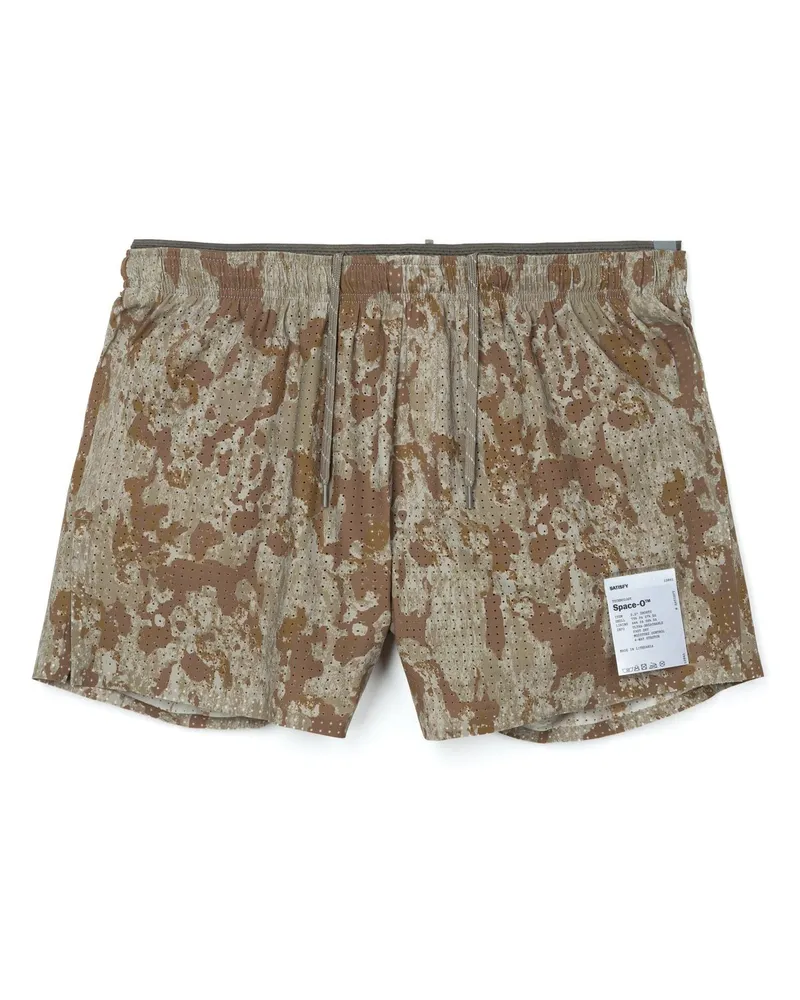 Satisfy Space-o 2.5 Shorts Braun