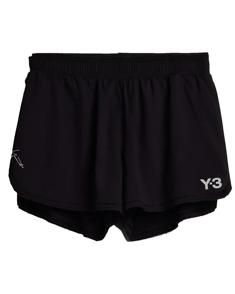 Y-3 Run Shorts Nero Schwarz