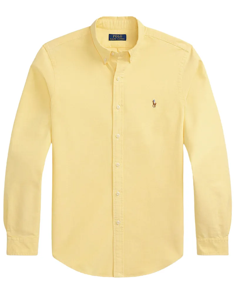 Ralph Lauren Custom Fit Oxford Shirt 710805562003 Gelb