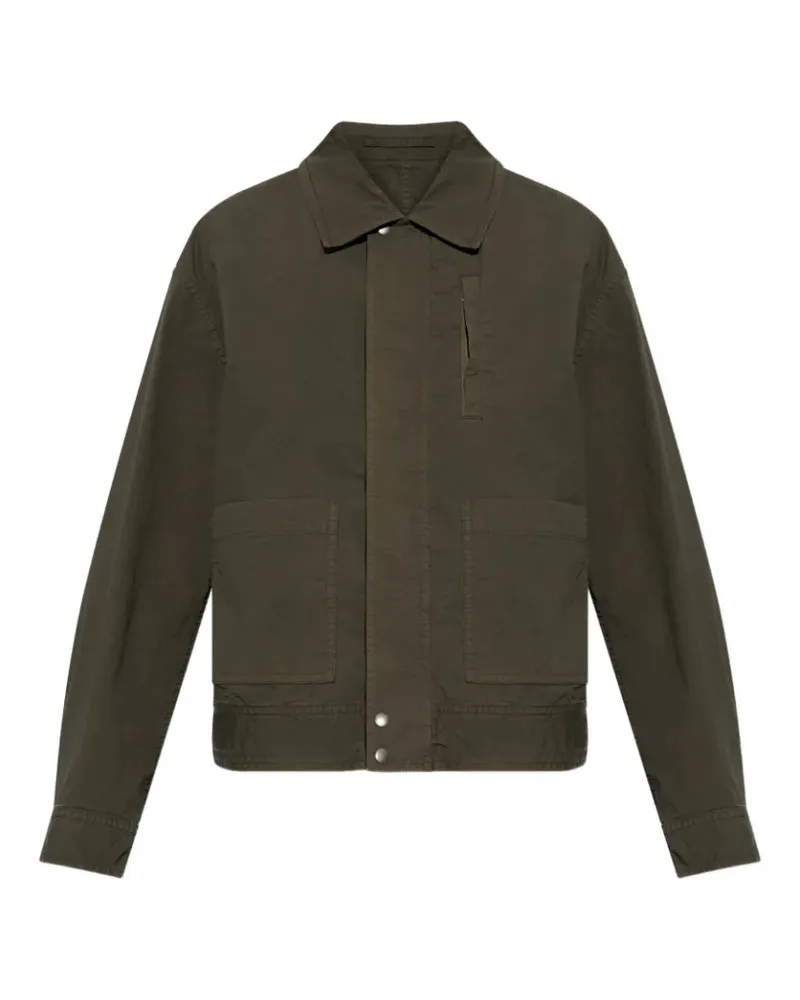 Dries van Noten Veperny gd 3321 M.w.jacket Khaki Braun