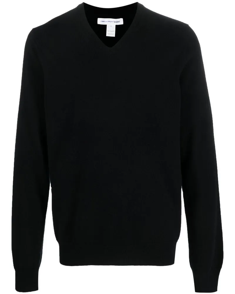 Comme des Garçons Herren Pullover aus Strick Schwarz