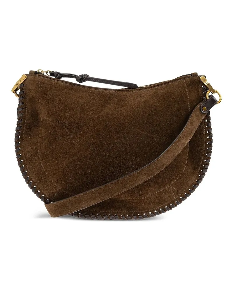Isabel Marant Oskan Soft Zip Braun