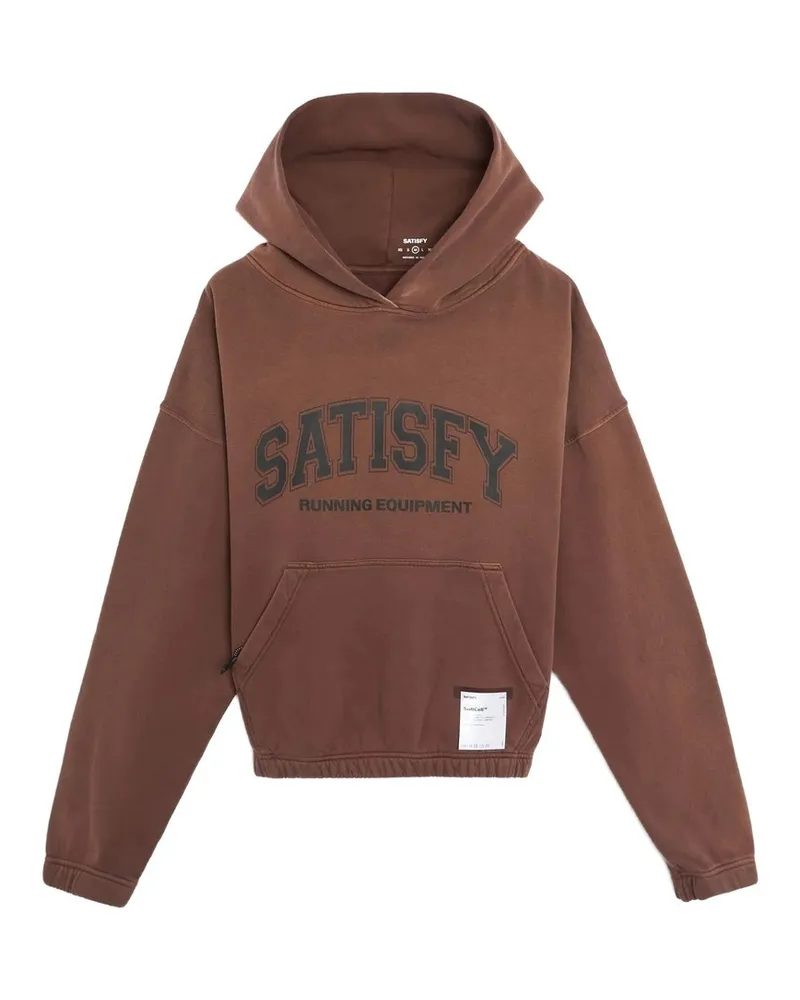 Satisfy Softcell Hoodie Braun