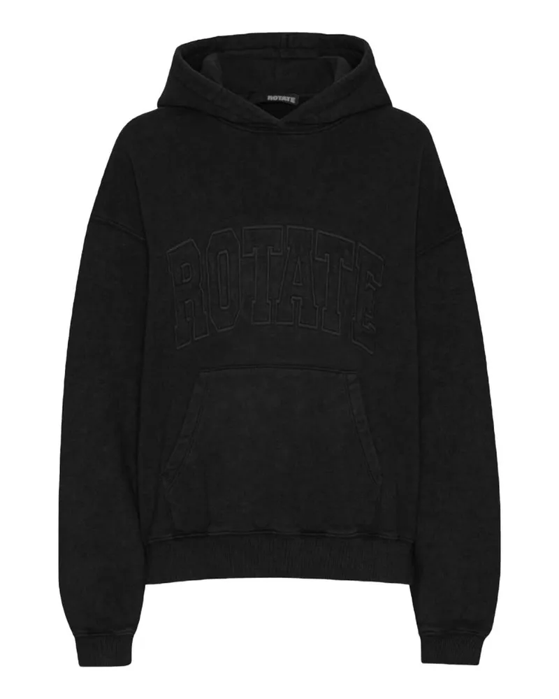ROTATE Birger Christensen Sweat Hoodie Schwarz