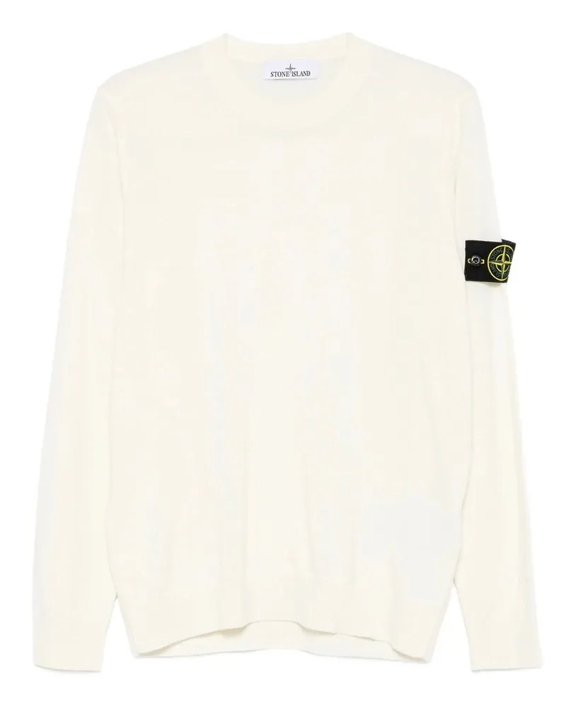 Stone Island Sweater Weiß
