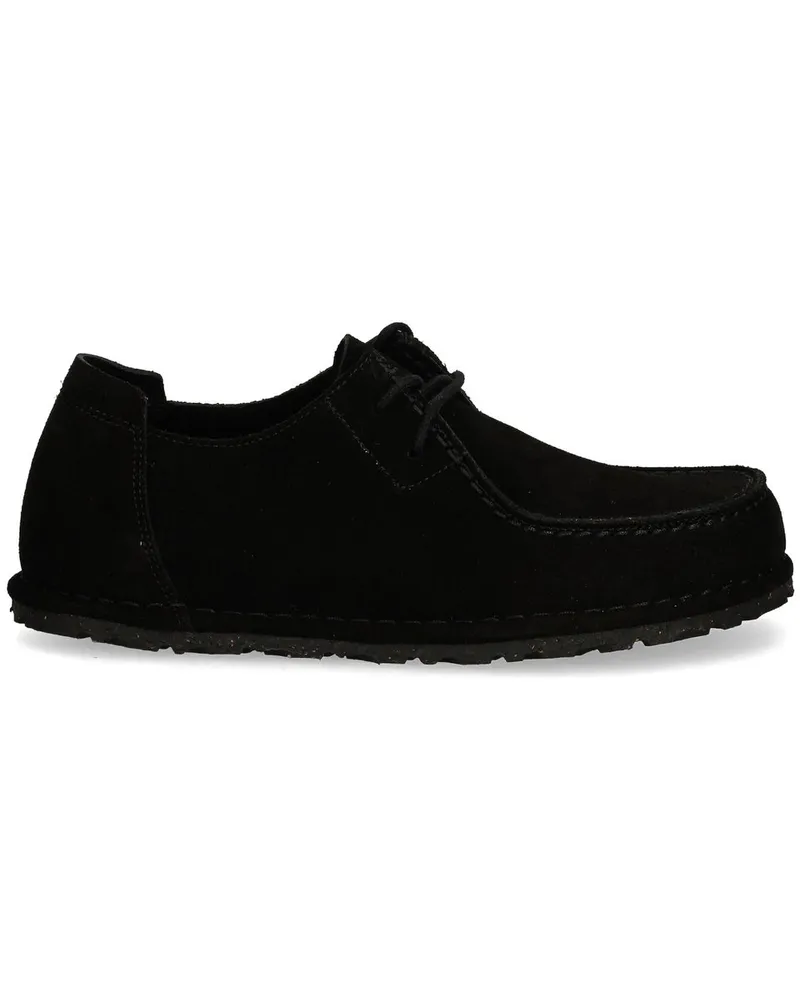 Birkenstock Utti Lace s Black, Suede Leather Schwarz