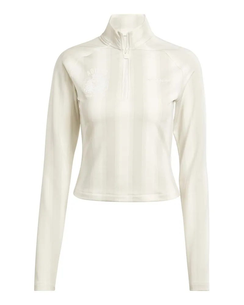 adidas Halfzip Top Weiß