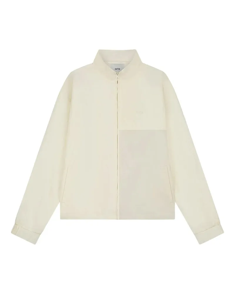 Arte Antwerp Squared Track Jacket Beige