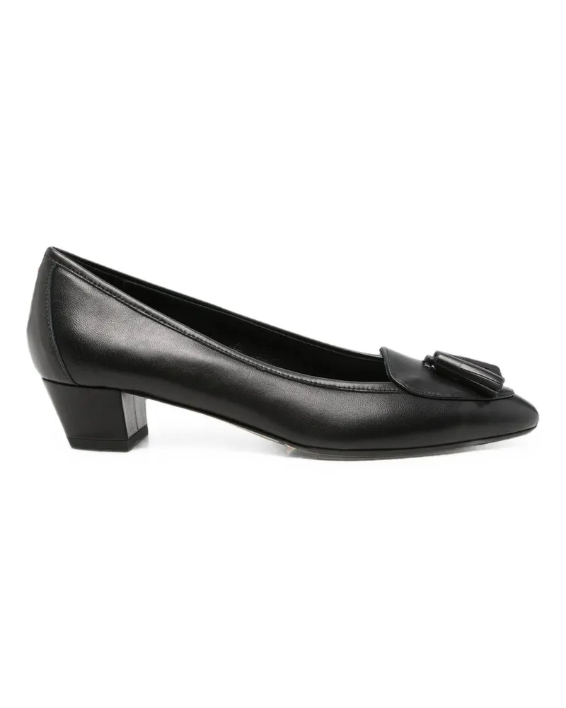 aeyde Valentine Tassel Nappa Leather Black Schwarz