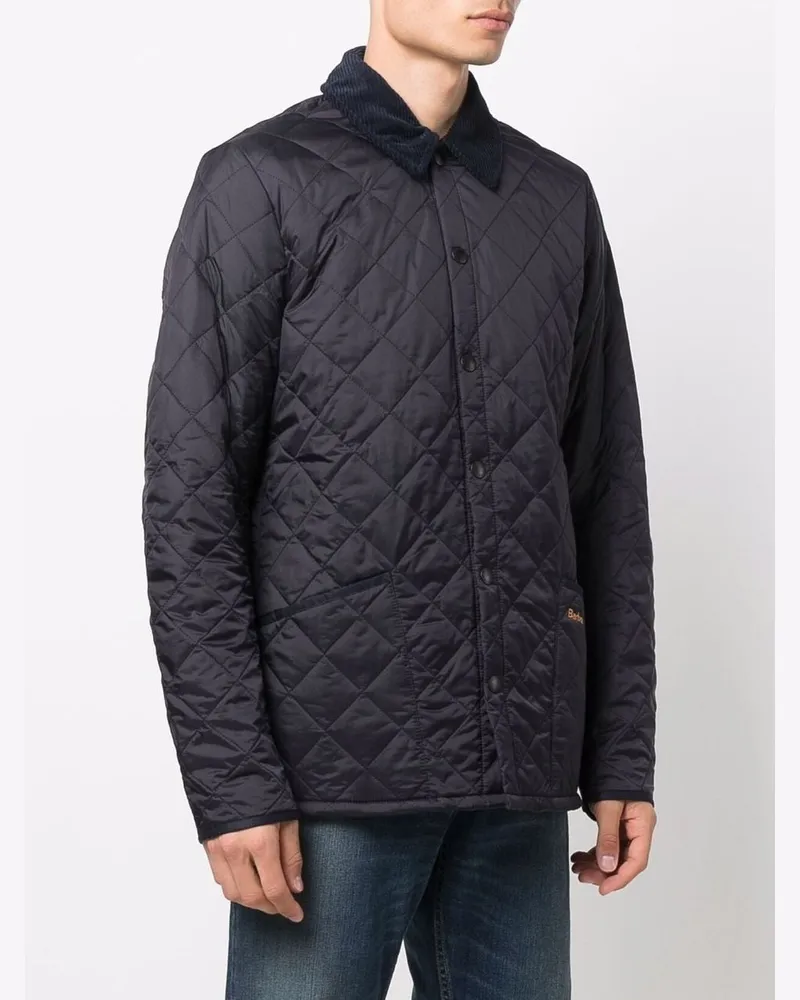 Barbour Heritage Liddesdale Quilt Blau