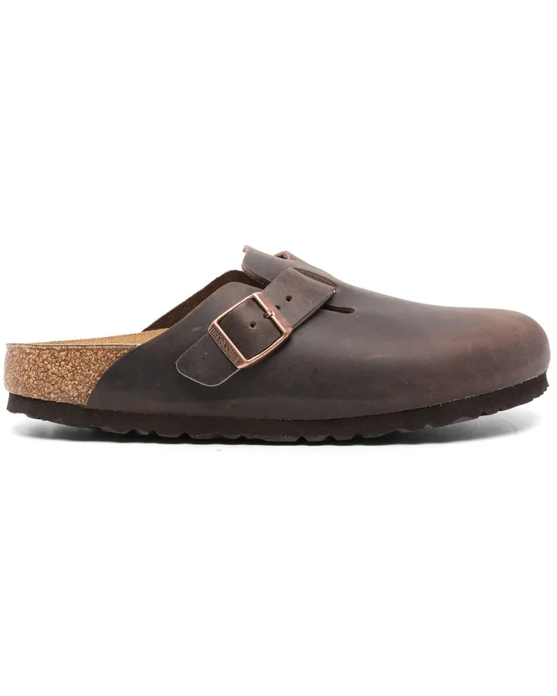 Birkenstock Boston Habana, Oiled Leather Braun