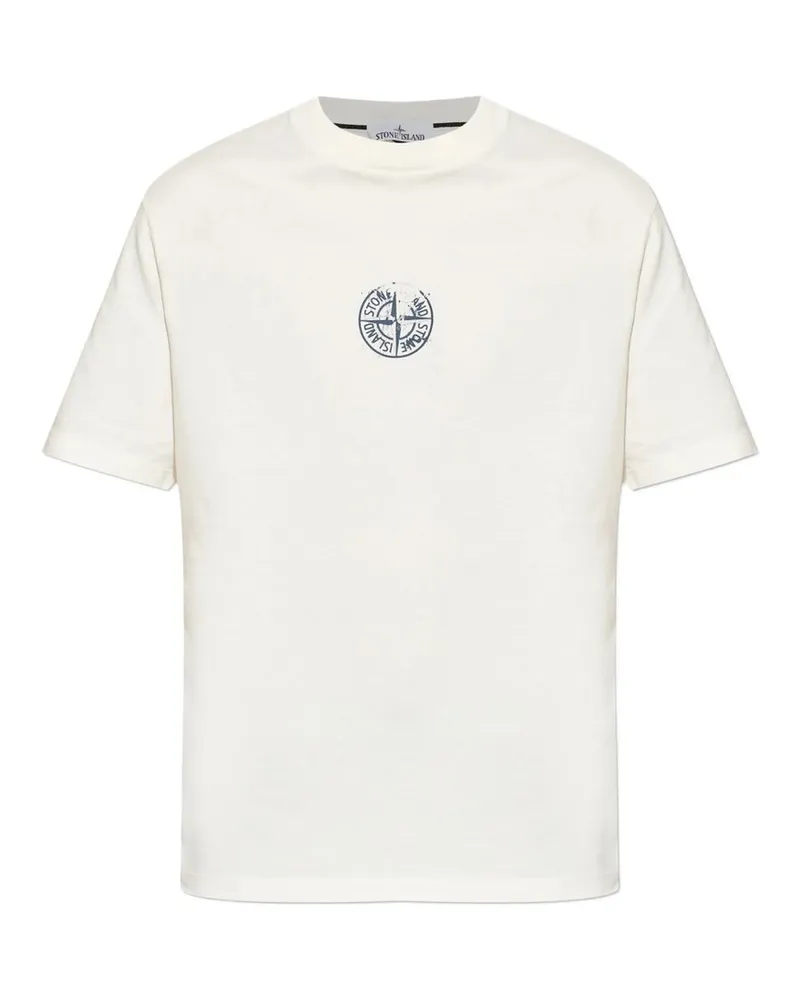 Stone Island T-shirt Weiß