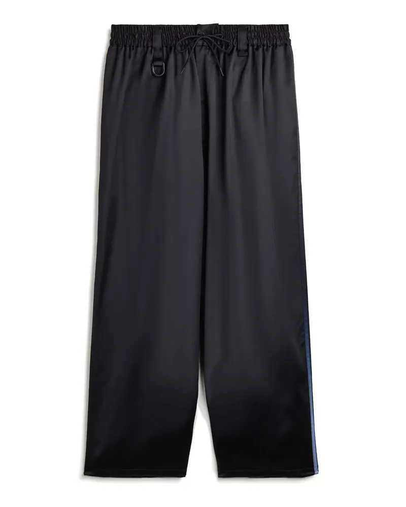 Y-3 Satin Trackpants Black Schwarz