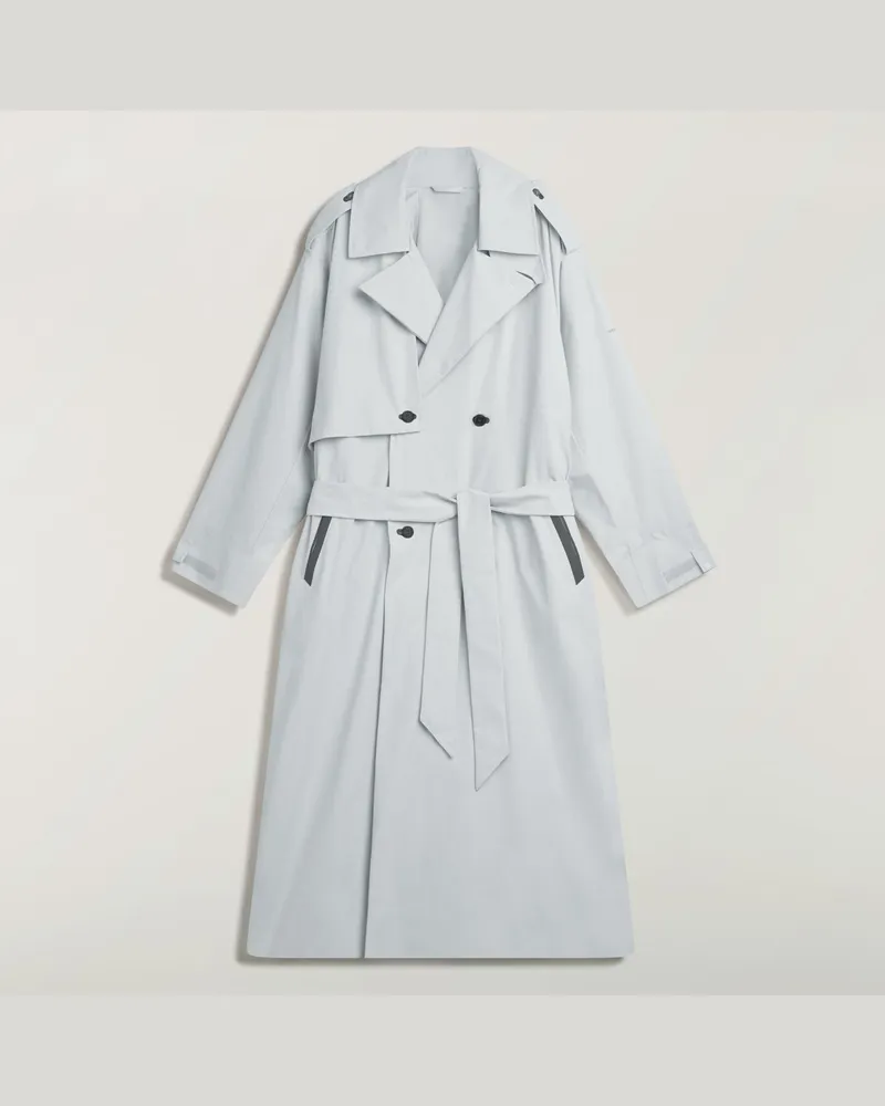 adidas es Trenchcoat Weiß