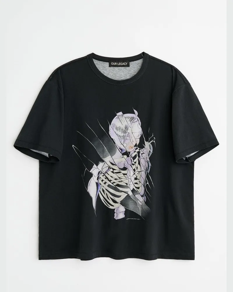 Our Legacy New Box T-shirt Schwarz