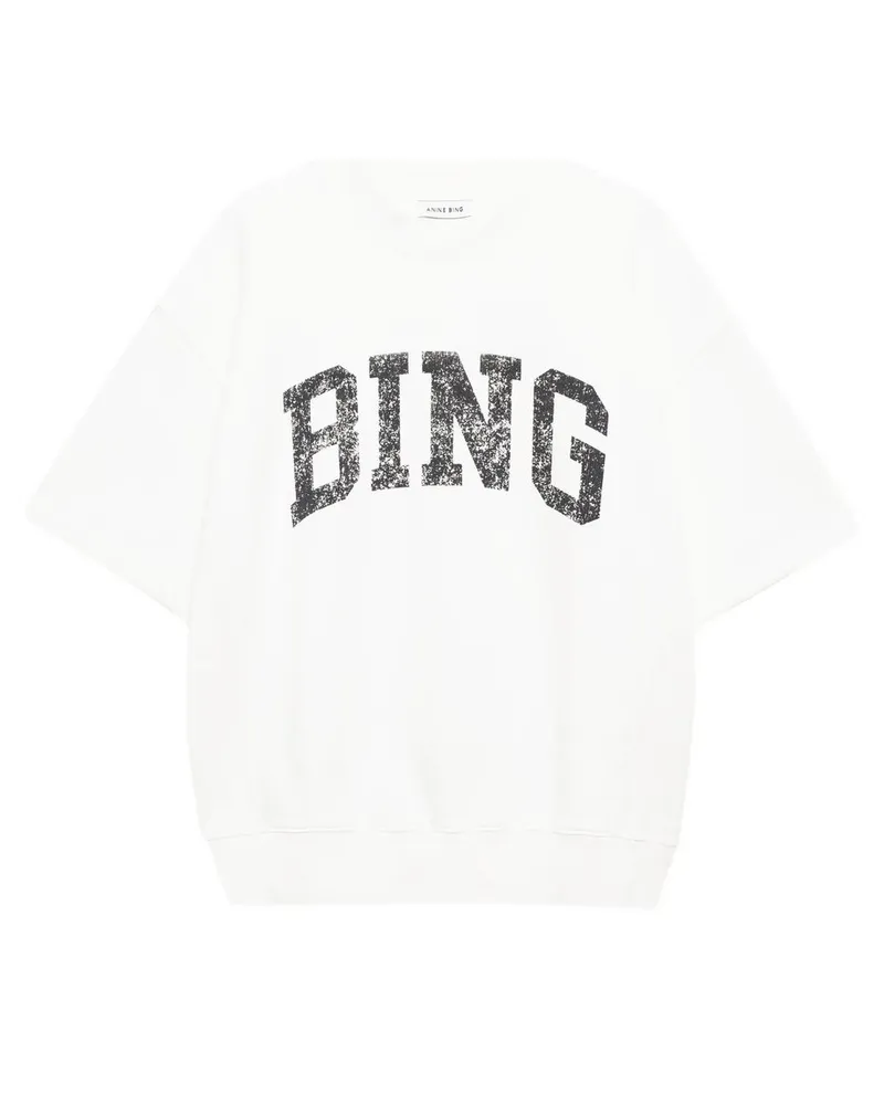 Anine Bing Jay Sweatshirt Bing - Off White Weiß