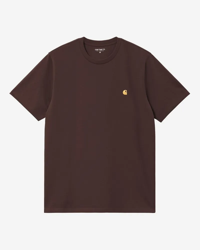 Carhartt WIP S/s Chase T-shirt Braun