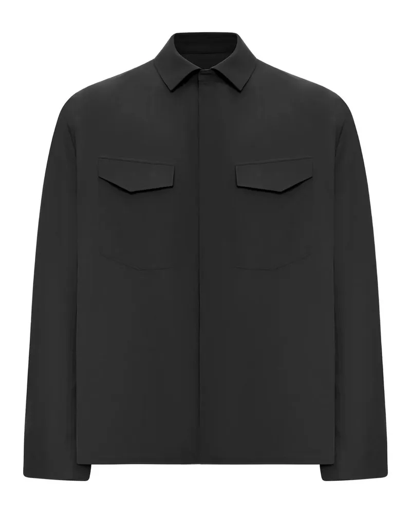 Arc'teryx Veilance Field ls Shirt m Schwarz