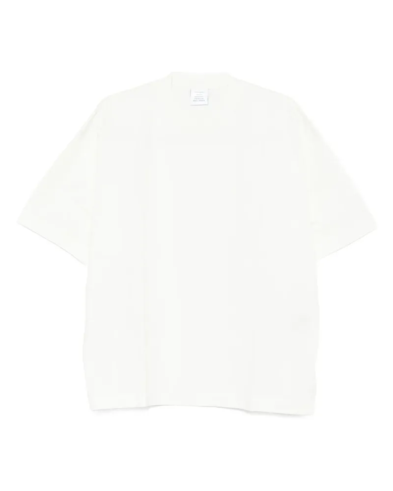 VETEMENTS Logo Regular t Shirt Weiß