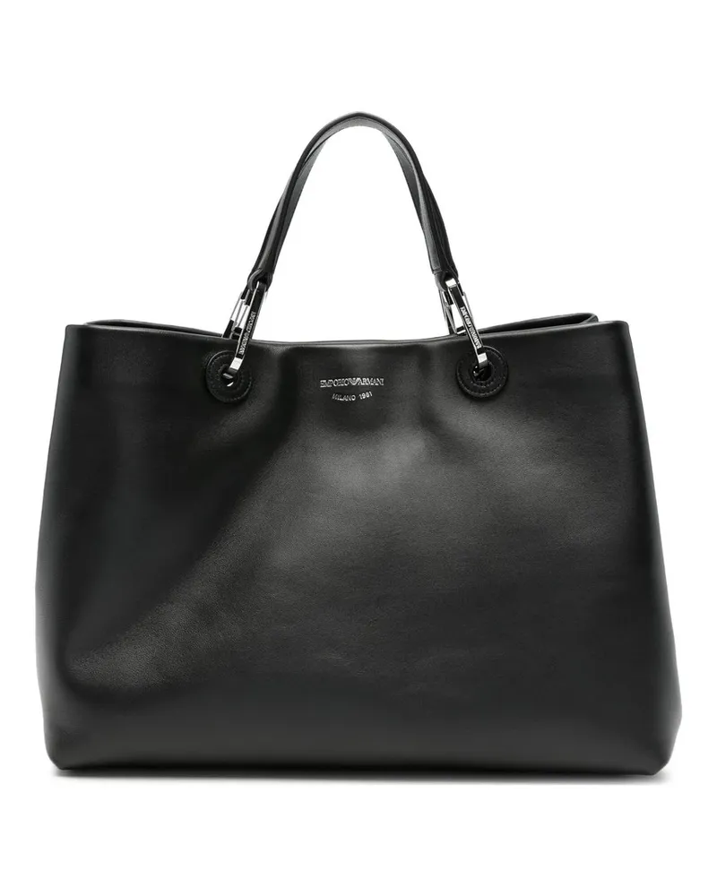 Emporio Armani Shopping Bag Schwarz