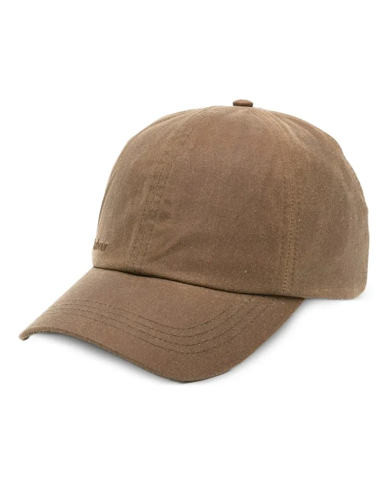 Barbour Wax Sports Cap Braun