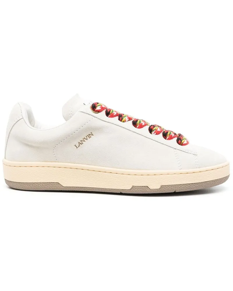 Lanvin Curb Lite Low Top Sneakers Fwskdk0bvesua23 Weiß
