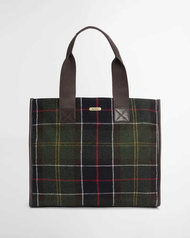 Barbour Turnberry Tartan Tote Mehrfarbig