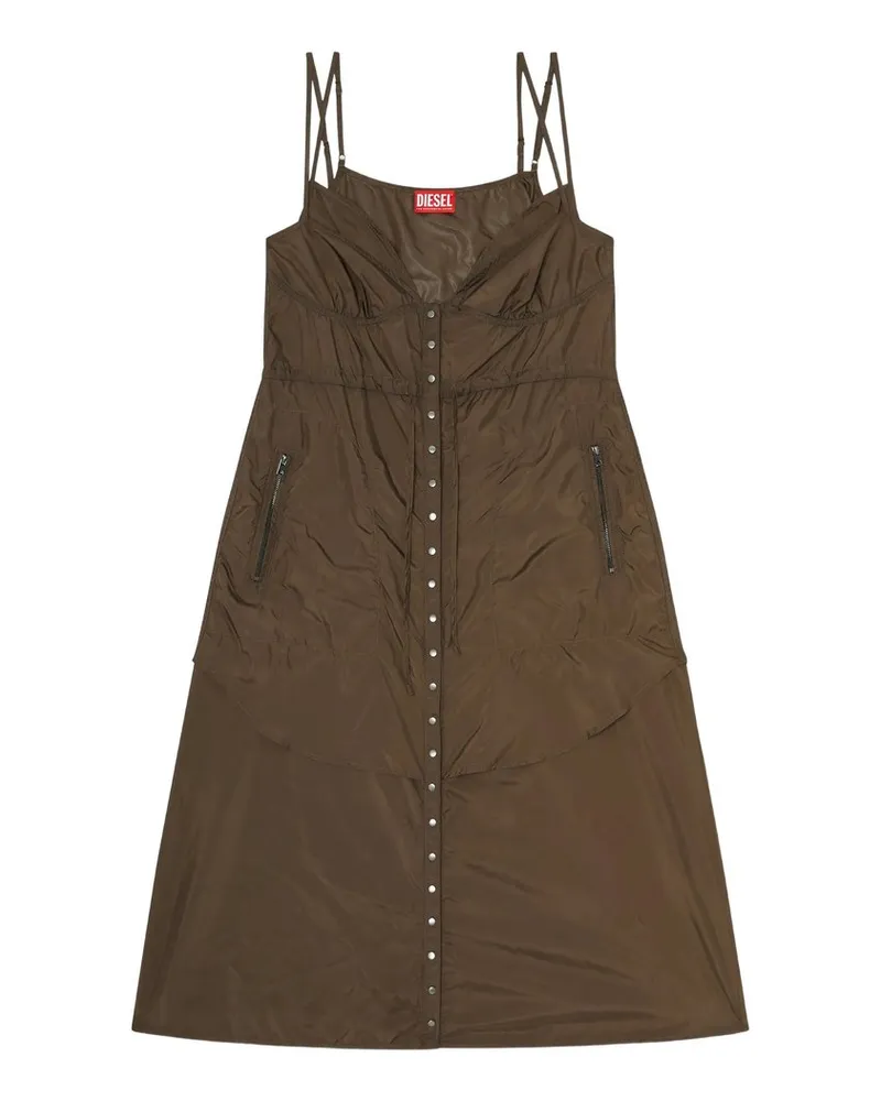 Diesel D-orotea-t1 Abito Braun