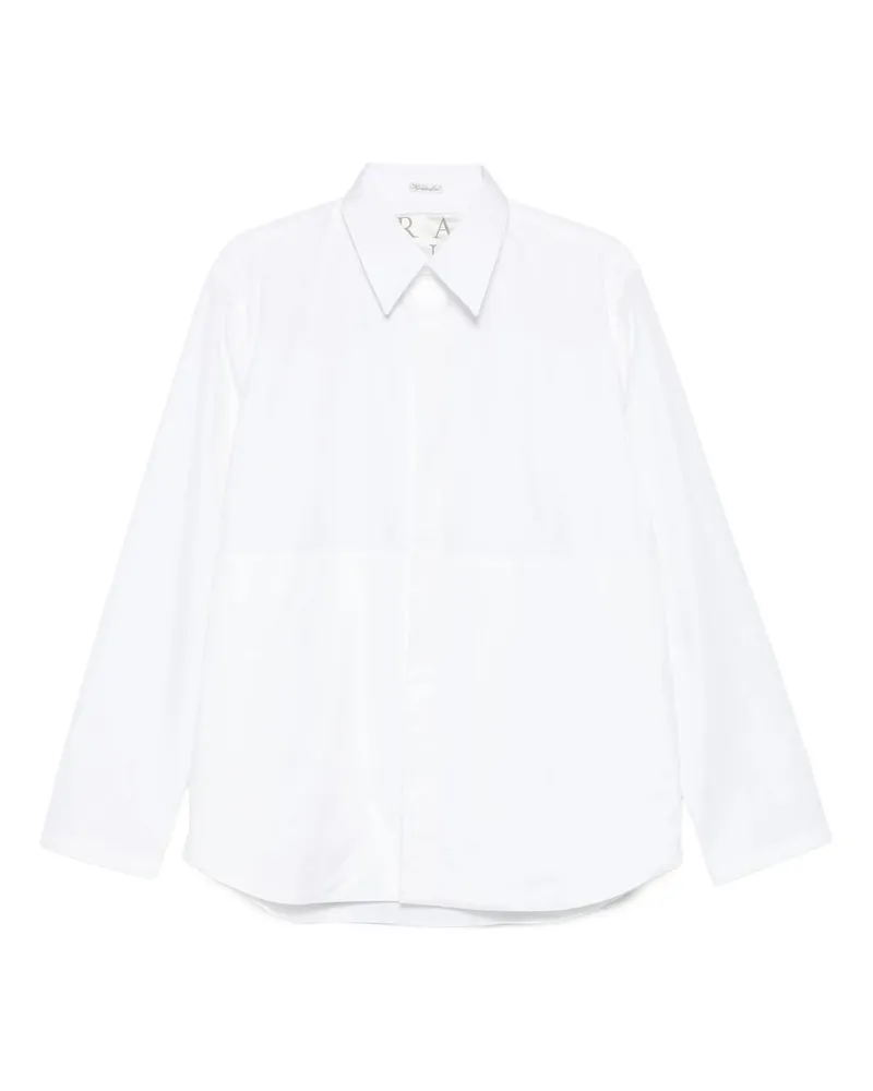 RANRA Maker Cotton Shirt Weiß