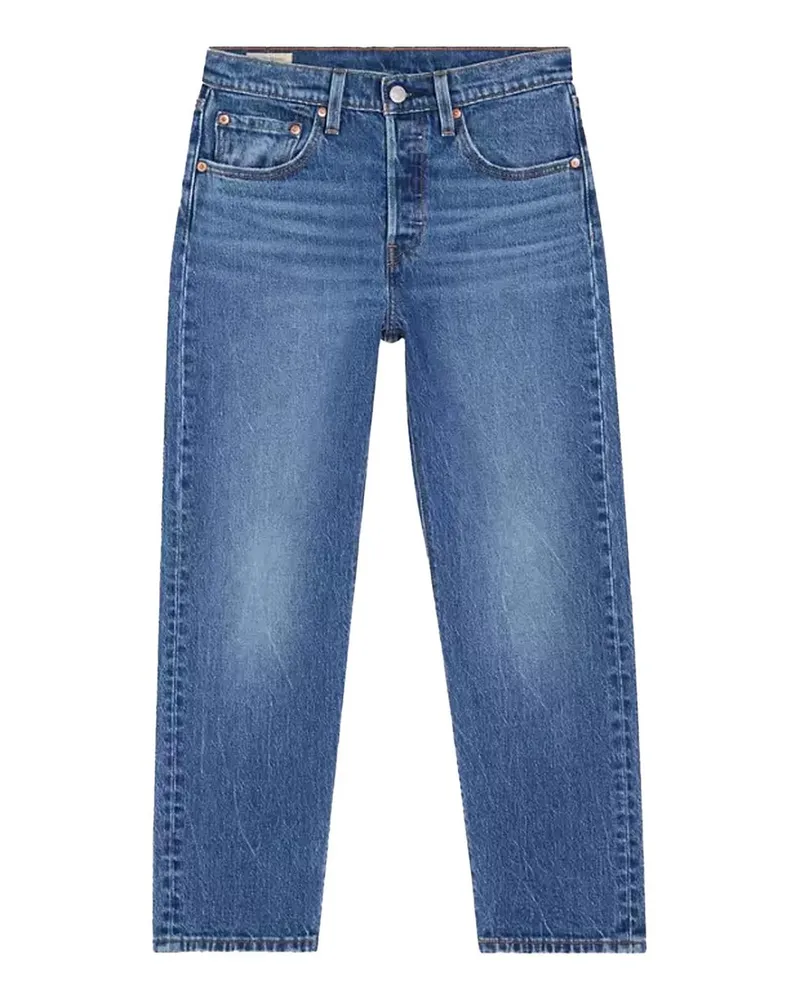 Levi's 501 Crop Erin Cant Wait Stretch Blau