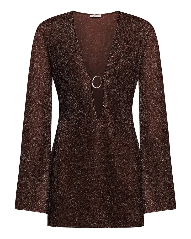 Oséree Lumiere O-kaftan Braun