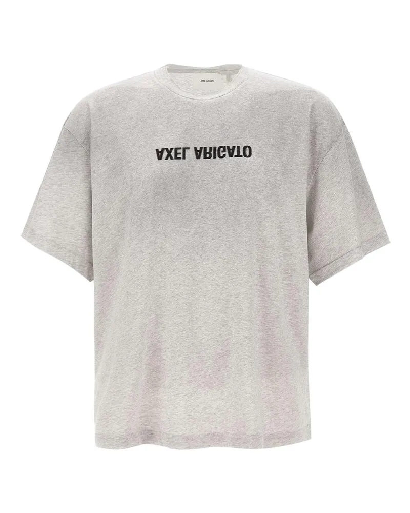 Axel Arigato Distort Spray T-shirt Grigio Grau