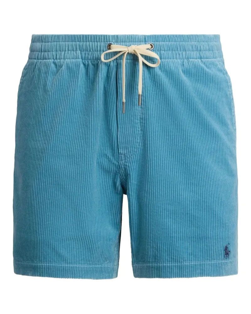 Ralph Lauren Flat Front Shorts Blau