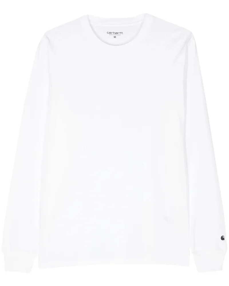 Carhartt WIP L/s Base T-shirt Weiß