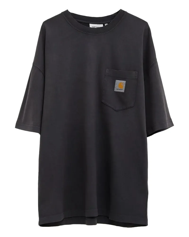Carhartt WIP S/s Hudson Pocket T-shirt Grau